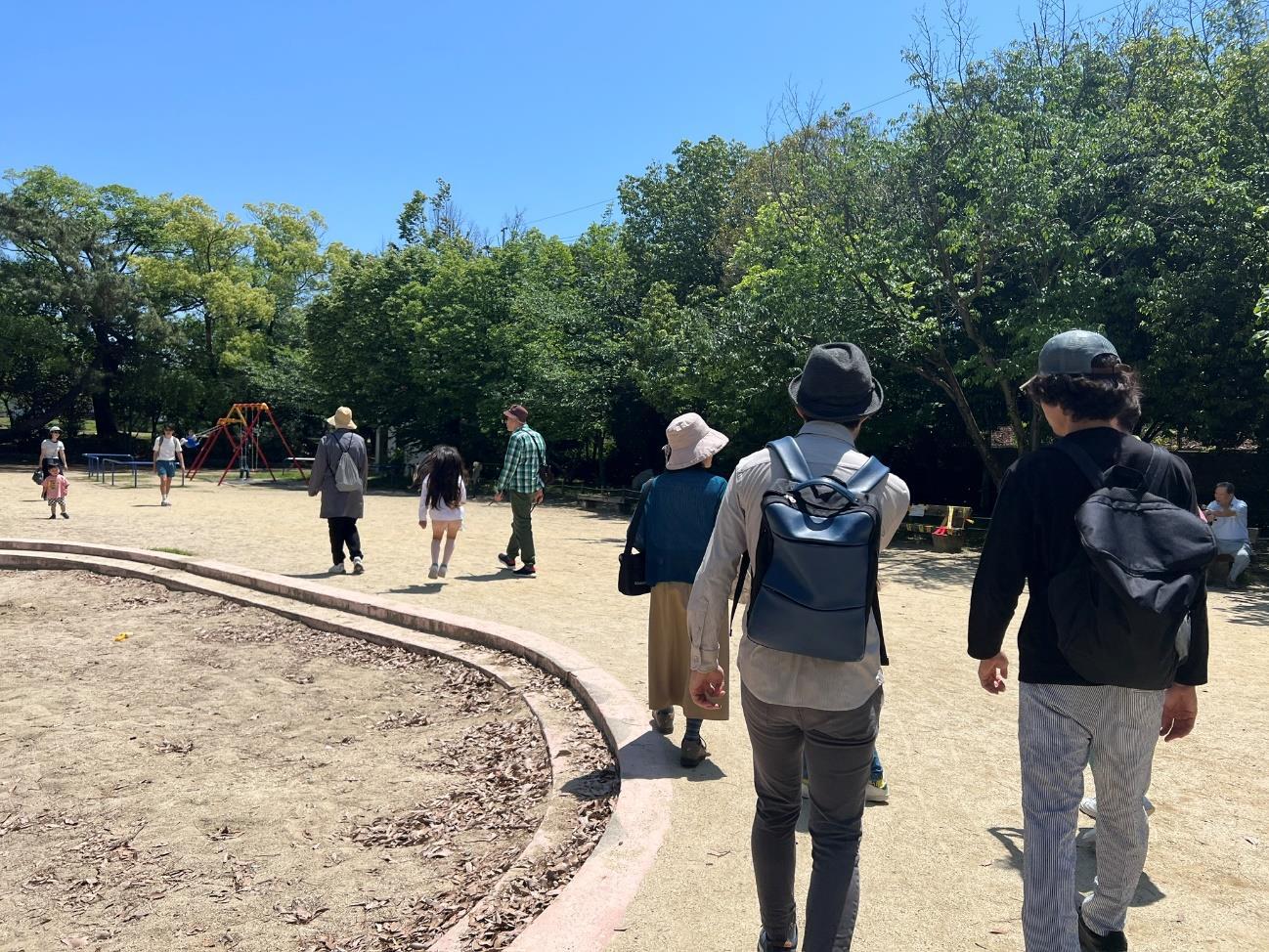 KOIAS Soundwalk with sam+katrinem on the 4th May 2024 in Nishinomiya
