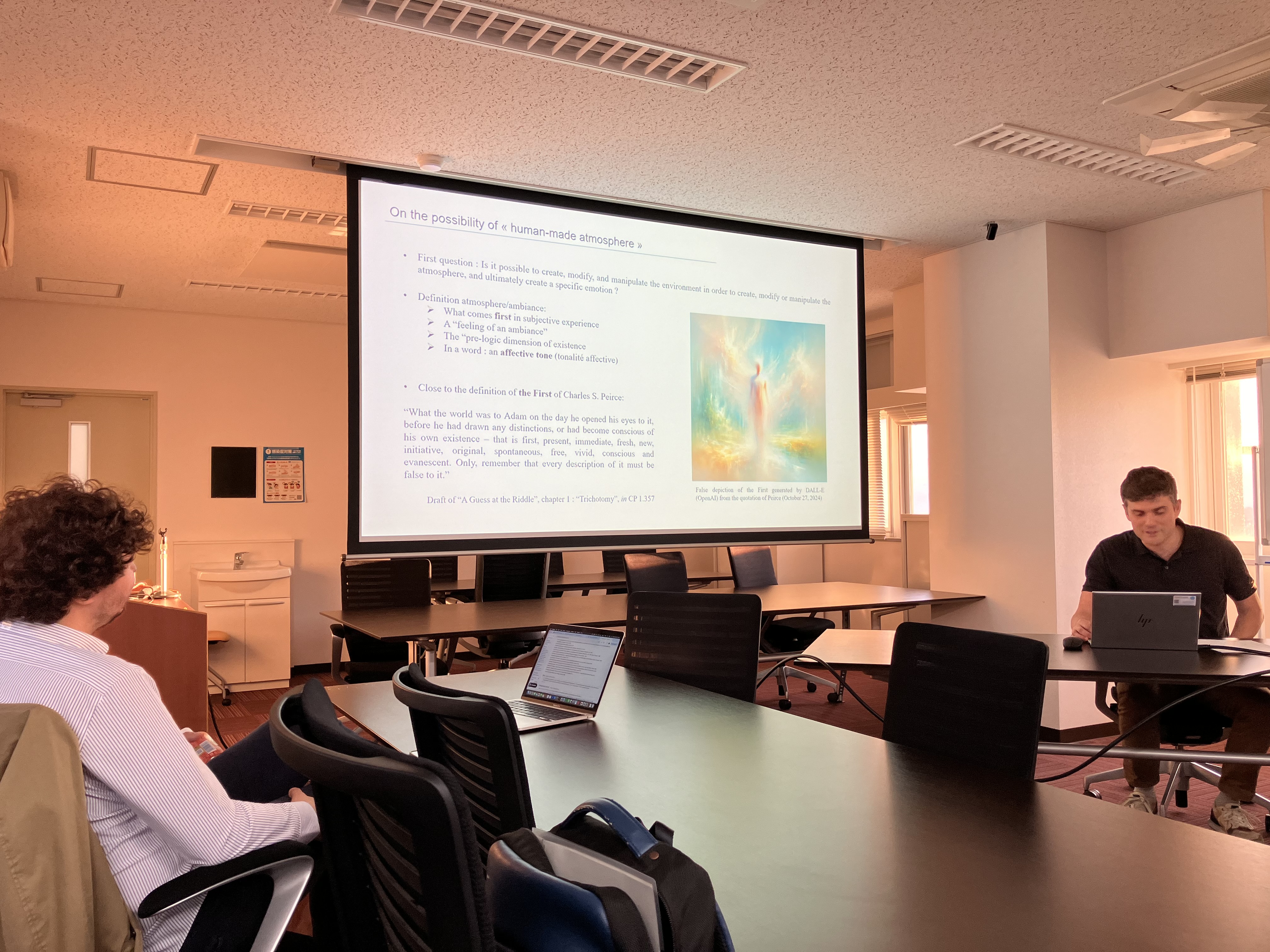 KOIAS Talk by Mathieu Gaulène at Kobe University | October 30, 2024