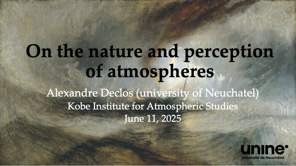 KOIAS Talk by Alexandre Declos at Kobe University | June 11, 2025