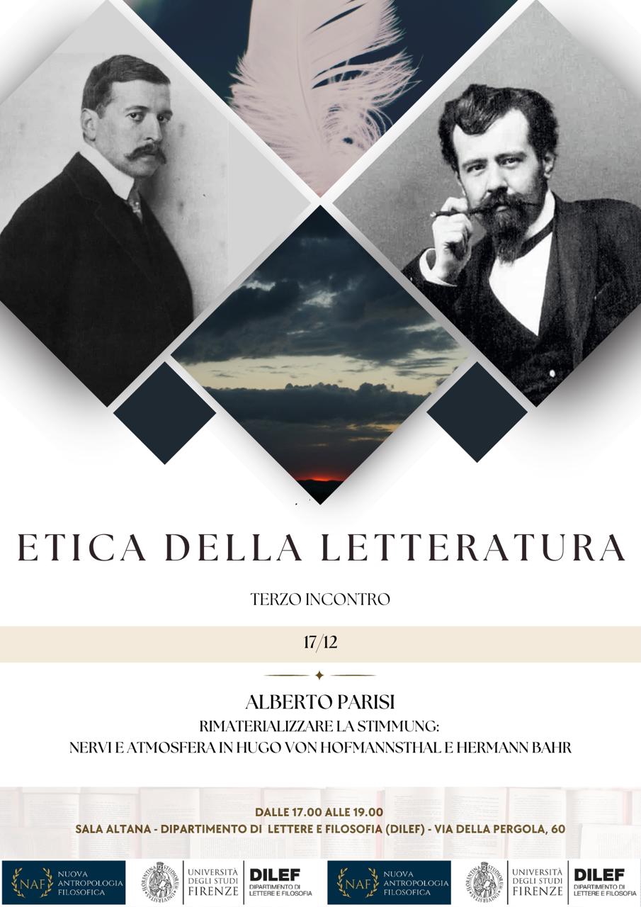 KOIAS Talk on Philosophy and Literature at the University of Florence December 17, 2024