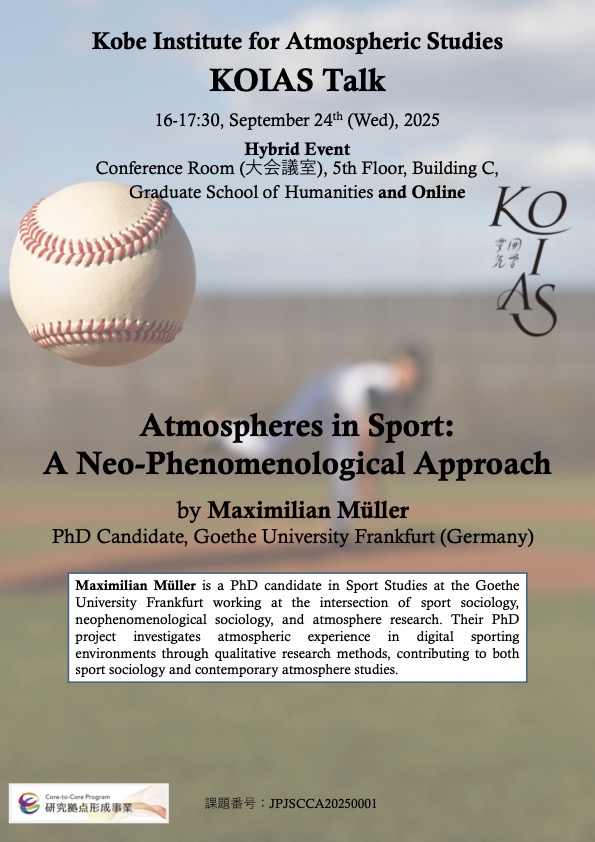 KOIAS Talk by Maximilian Müller - September 24, 2025