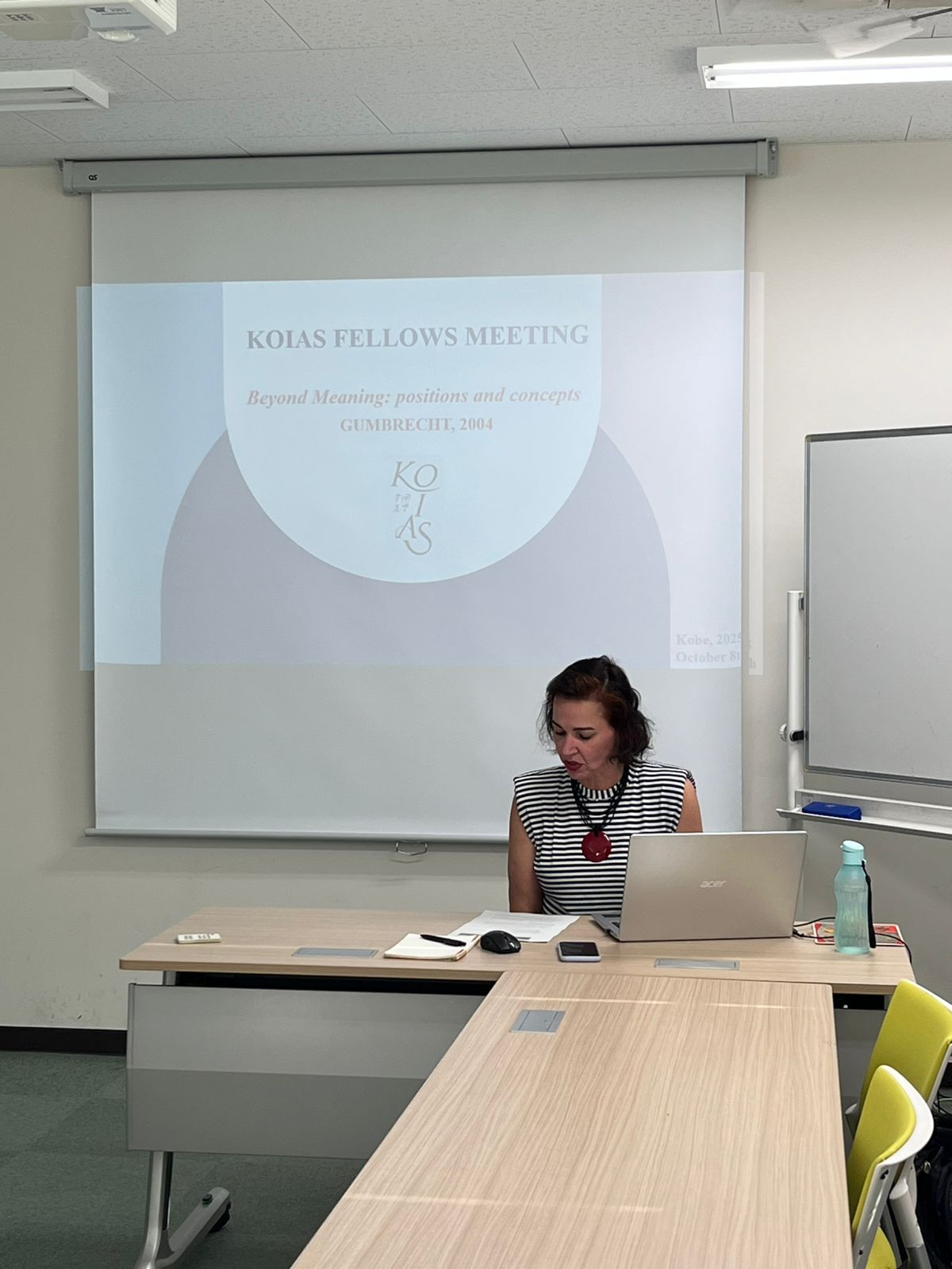 KOIAS Fellows Meeting – Workshop with Amanda Thomaz Monteiro on Hans Ulrich Gumbrecht’s Production of Presence | October 8, 2025